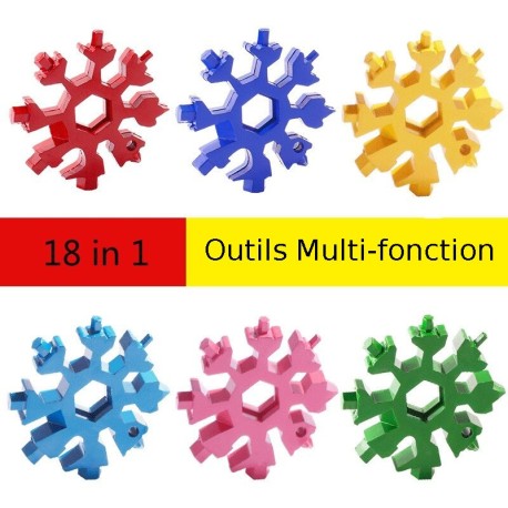 Snowflake Multifunction Wrench
