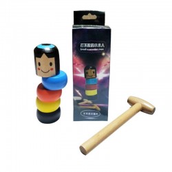 Unbreakable wooden toy, magic games