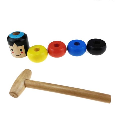 Unbreakable wooden toy, magic games