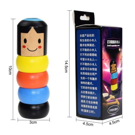 Unbreakable wooden toy, magic games