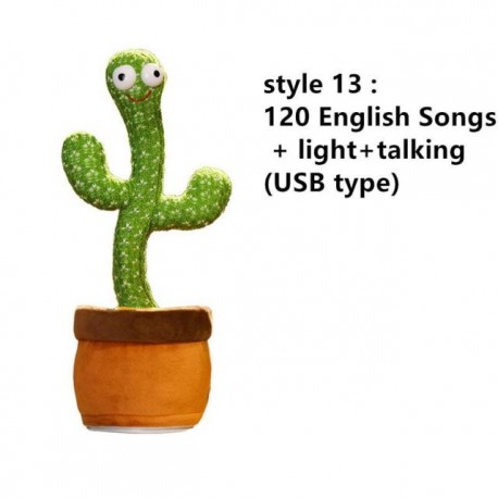 My Cactus speaking who dances and sings for children