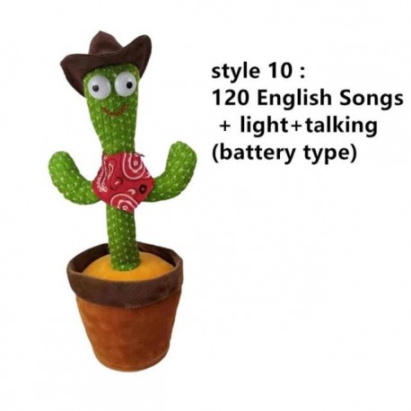My Cactus speaking who dances and sings for children