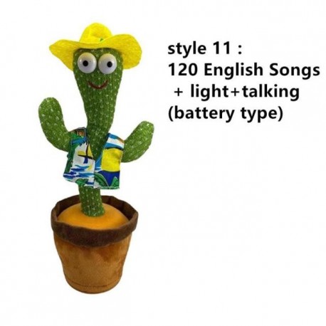 My Cactus speaking who dances and sings for children