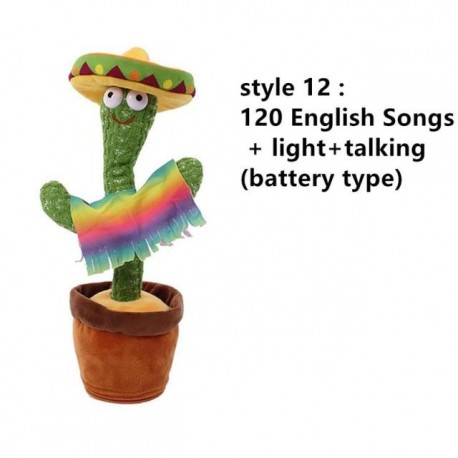 My Cactus speaking who dances and sings for children