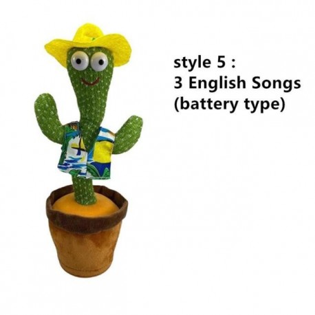 My Cactus speaking who dances and sings for children