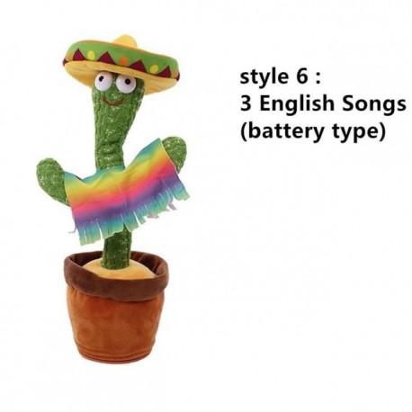 My Cactus speaking who dances and sings for children