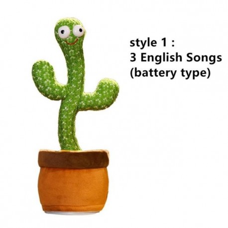 My Cactus speaking who dances and sings for children