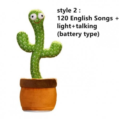 My Cactus speaking who dances and sings for children