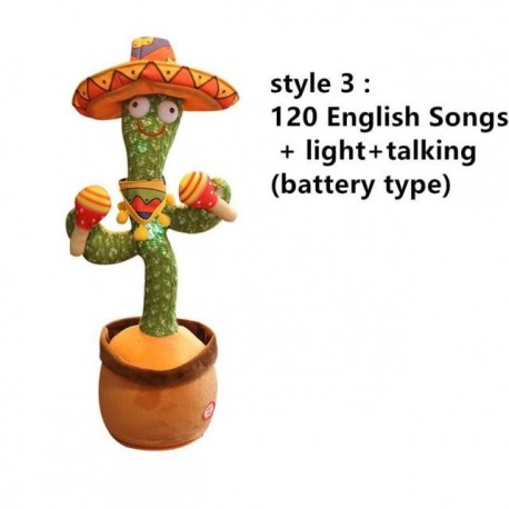 My Cactus speaking who dances and sings for children