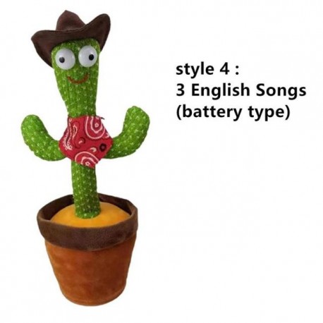 My Cactus speaking who dances and sings for children