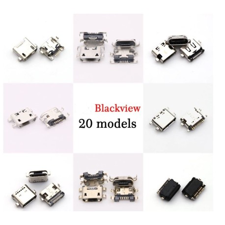 Blackview micro-USB and USB-C charging port