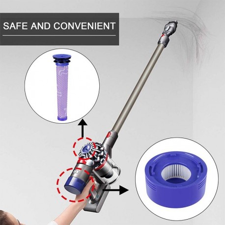 Pre-filter and Post-filter for vacuum cleaner Dyson replacement accessories