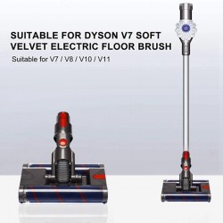 Double roller brush for Dyson V7, V8, V10, V11 vacuum cleaner