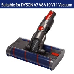 Double roller brush for Dyson V7, V8, V10, V11 vacuum cleaner