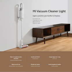 Xiaomi Mijia &ndash; light vacuum cleaner, 17kpa suction, 3-stage filtering, 45 Minutes of battery life, 1.2kg, co