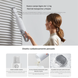 Xiaomi Mijia &ndash; light vacuum cleaner, 17kpa suction, 3-stage filtering, 45 Minutes of battery life, 1.2kg, co