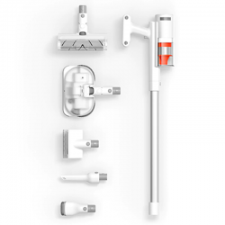 Xiaomi Mijia K10 Pro vacuum cleaner with multiple floor attachment