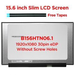 Universal laptop screen LCD 15.6" resolution 1920 x 1080 pixels