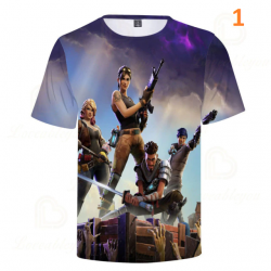 Fortnite - 3-14 year old kids hooded sweatshirt with 3D cartoon Battle Royale print for boys and girls