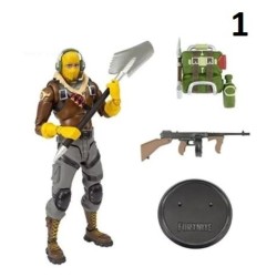 20cm Fortnite Figure Set Model Raptor Black Knight Action Figures Game Models Birthday Toys