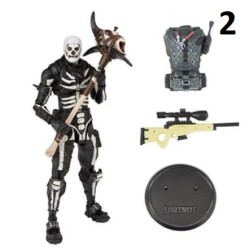 20cm Fortnite Figure Set Model Raptor Black Knight Action Figures Game Models Birthday Toys