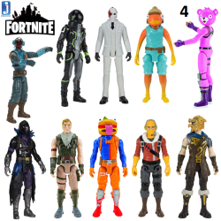 20cm Fortnite Figure Set Model Raptor Black Knight Action Figures Game Models Birthday Toys