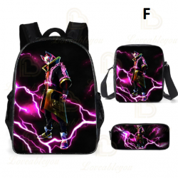 Sac &agrave; dos Fortnite pour enfants, 3 pi&egrave;ces, pour &eacute;coliers, gar&ccedil;ons et filles, cadeaux