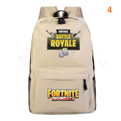 Fortnite &ndash; Battle Royale backpack for teenagers, pink, blue, black, white, for school, computer capacity, travel, computer