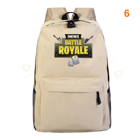 Fortnite – Battle Royale backpack for teenagers, pink, blue, black, white, for school, computer capacity, travel, computer