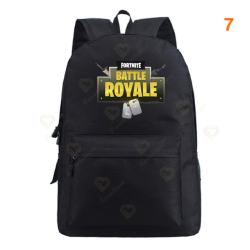 Fortnite &ndash; Battle Royale backpack for teenagers, pink, blue, black, white, for school, computer capacity, travel, computer