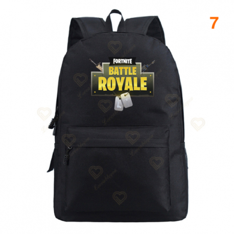 Fortnite – sac à dos Battle Royale pour adolescents, rose, bleu, noir, blanc, pour l&39école, capacité ordinateur, voyage, ordin