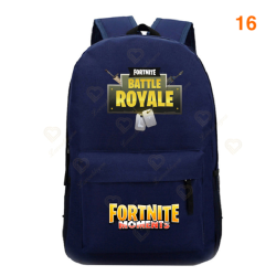 Fortnite &ndash; Battle Royale backpack for teenagers, pink, blue, black, white, for school, computer capacity, travel, computer