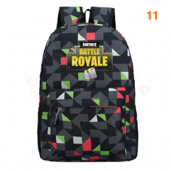Fortnite &ndash; sac &agrave; dos Battle Royale pour adolescents, rose, bleu, noir, blanc, pour l&39&eacute;cole, capacit&eacute; ordinateur, voyage, ordin