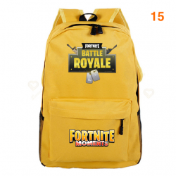 Fortnite &ndash; sac &agrave; dos Battle Royale pour adolescents, rose, bleu, noir, blanc, pour l&39&eacute;cole, capacit&eacute; ordinateur, voyage, ordin