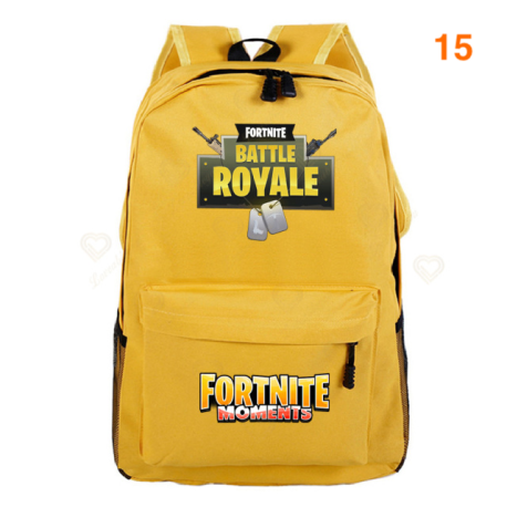 Fortnite – Battle Royale backpack for teenagers, pink, blue, black, white, for school, computer capacity, travel, computer