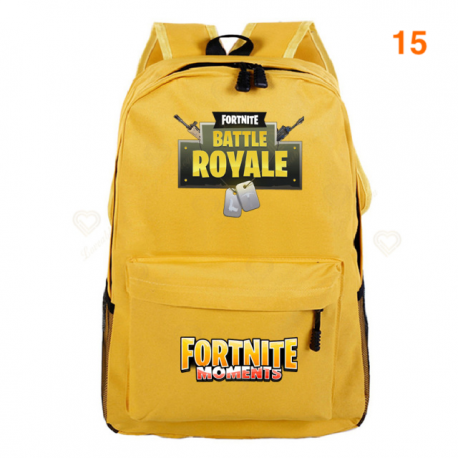 Fortnite – sac à dos Battle Royale pour adolescents, rose, bleu, noir, blanc, pour l&39école, capacité ordinateur, voyage, ordin