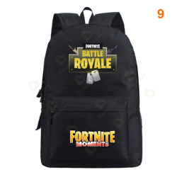 Fortnite &ndash; sac &agrave; dos Battle Royale pour adolescents, rose, bleu, noir, blanc, pour l&39&eacute;cole, capacit&eacute; ordinateur, voyage, ordin