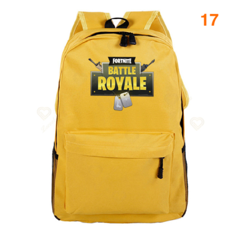 Fortnite – Battle Royale backpack for teenagers, pink, blue, black, white, for school, computer capacity, travel, computer