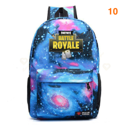 Fortnite &ndash; Battle Royale backpack for teenagers, pink, blue, black, white, for school, computer capacity, travel, computer
