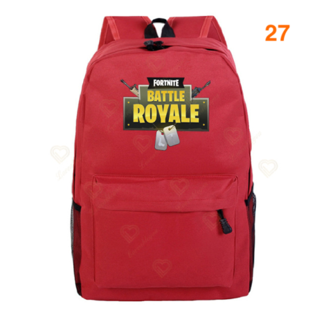 Fortnite – Battle Royale backpack for teenagers, pink, blue, black, white, for school, computer capacity, travel, computer