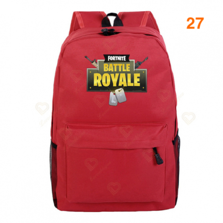 Fortnite – sac à dos Battle Royale pour adolescents, rose, bleu, noir, blanc, pour l&39école, capacité ordinateur, voyage, ordin