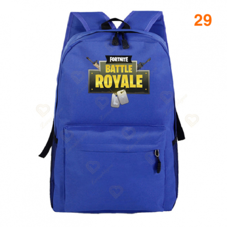 Fortnite – Battle Royale backpack for teenagers, pink, blue, black, white, for school, computer capacity, travel, computer
