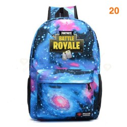 Fortnite &ndash; Battle Royale backpack for teenagers, pink, blue, black, white, for school, computer capacity, travel, computer