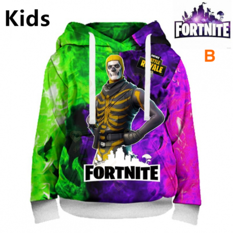 New Design Fortnite Hero Print Casual Hoodie Sweatshirt For Kids Men Women Boys Girls