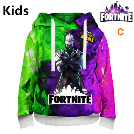 Sweat-shirt à capuche avec impression de héros Fortnite, nouveau Design, décontracté, pour enfants, hommes, femmes, garçons et f