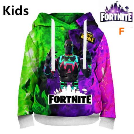 Sweat-shirt à capuche avec impression de héros Fortnite, nouveau Design, décontracté, pour enfants, hommes, femmes, garçons et f