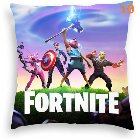 housse de coussin imprimée fortnite