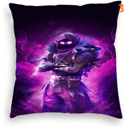 housse de coussin imprim&eacute;e fortnite