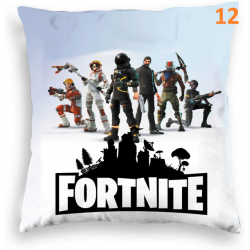 housse de coussin imprim&eacute;e fortnite