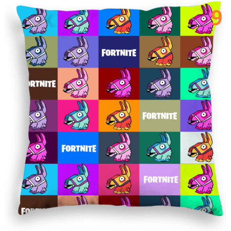 housse de coussin imprimée fortnite